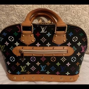 LV Alma Black Multicolor Murakami LE 🔥 Box